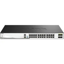 D-Link DXS-3130-28/E Switch gestionable de Capa 3 con 24 puertos 10Gbps y 4 puertos SFP28